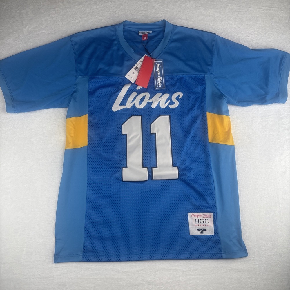 Headgear Classics Jersey Mens Deandre Hopkins High School Football Lions XL